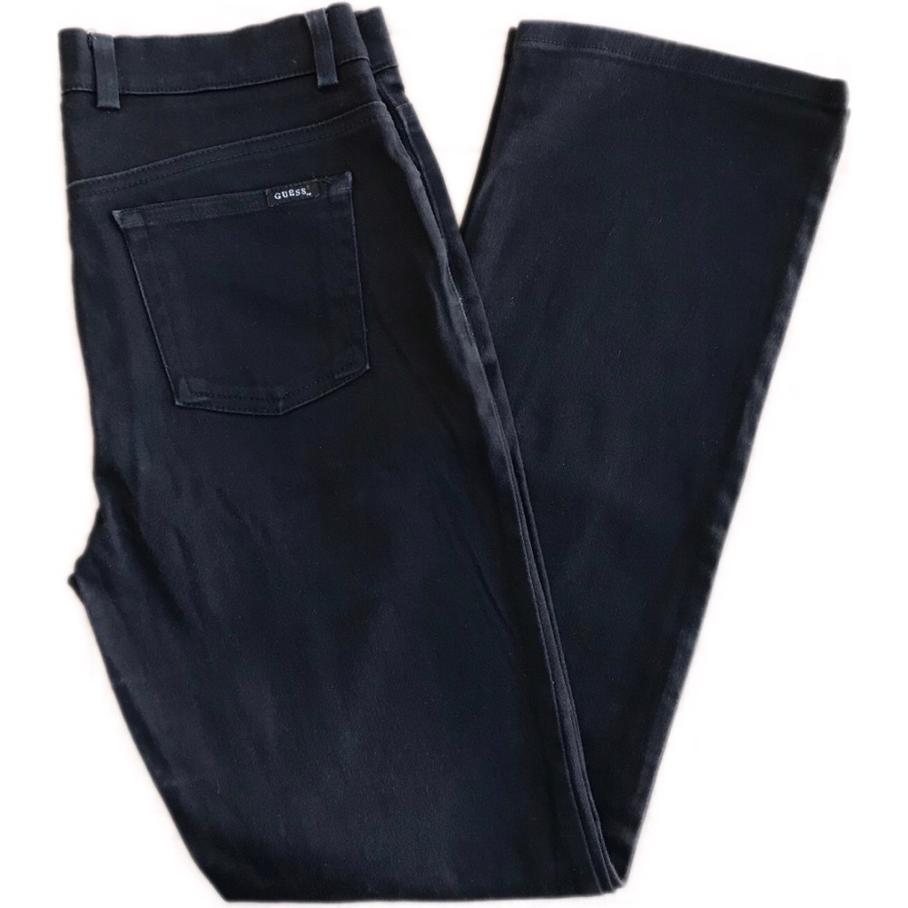Vintage black Guess stretch jeans - Picture 1 of 8